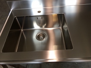 piani cucina inox